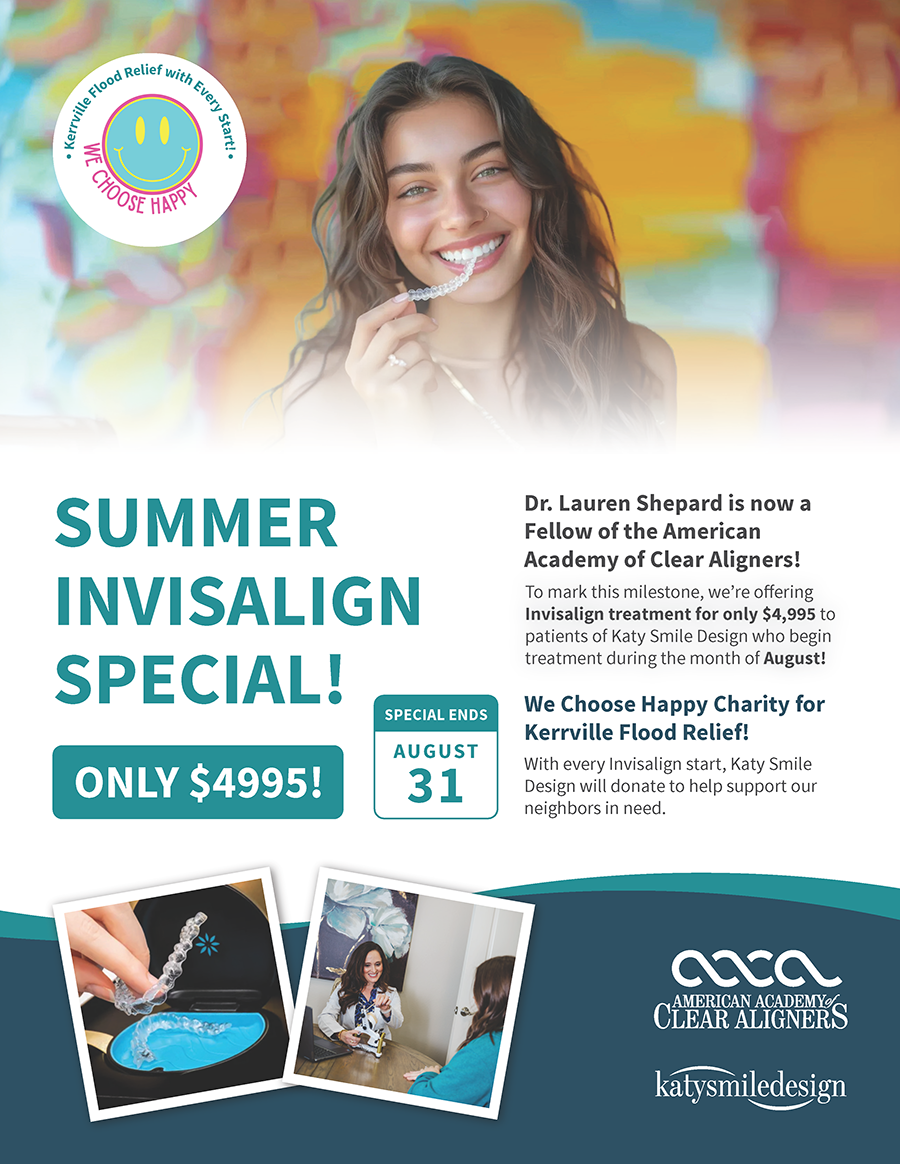 Katy Smile Design | K  R Whitening, Implant Dentistry and Invisalign reg 